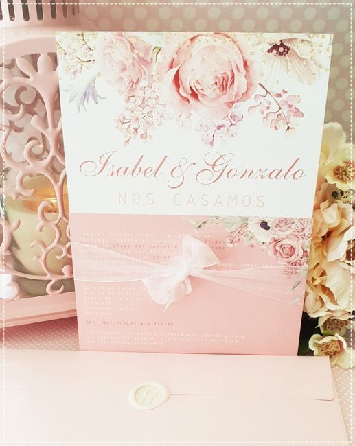 Invitación terminada