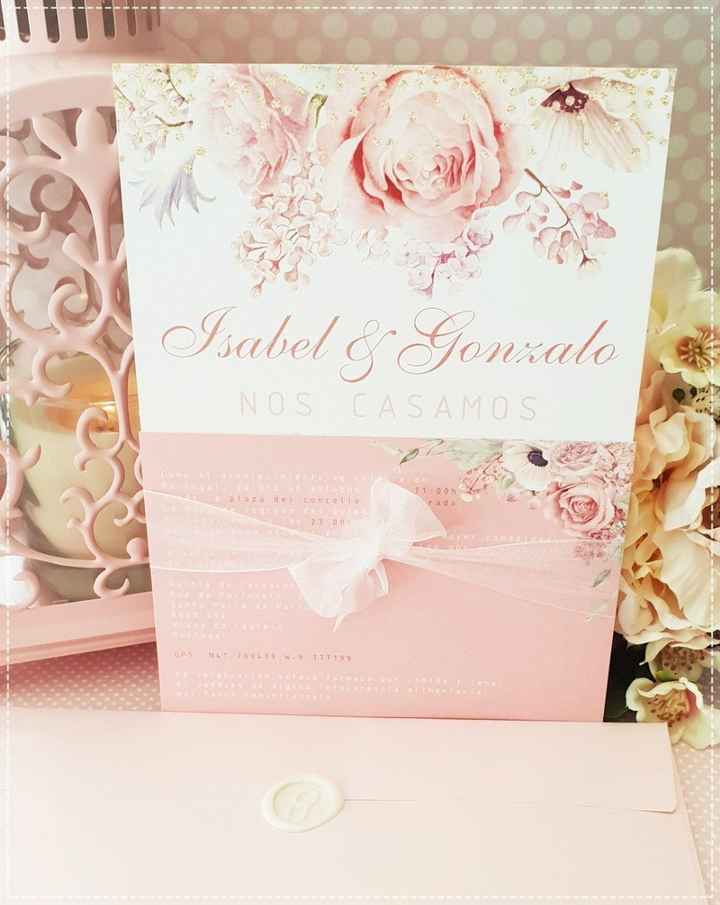 Invitación terminada