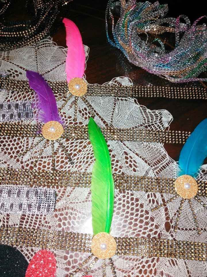 Por fin terminé mis accesorios del photocall ^^ - 7