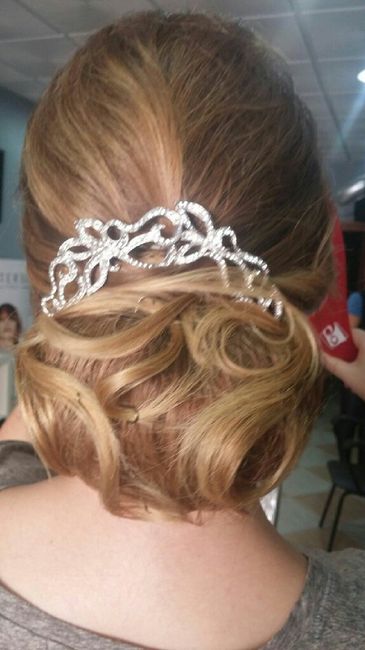 Prueba de peinado y maquillaje ^^ - 2