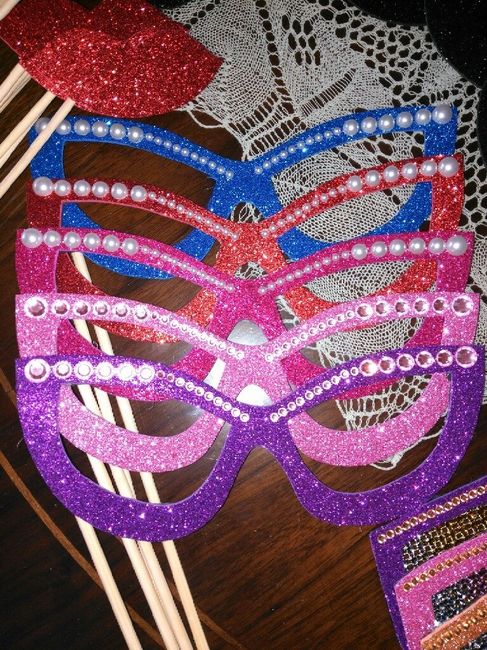 Por fin terminé mis accesorios del photocall ^^ - 2