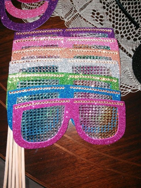 Por fin terminé mis accesorios del photocall ^^ - 3