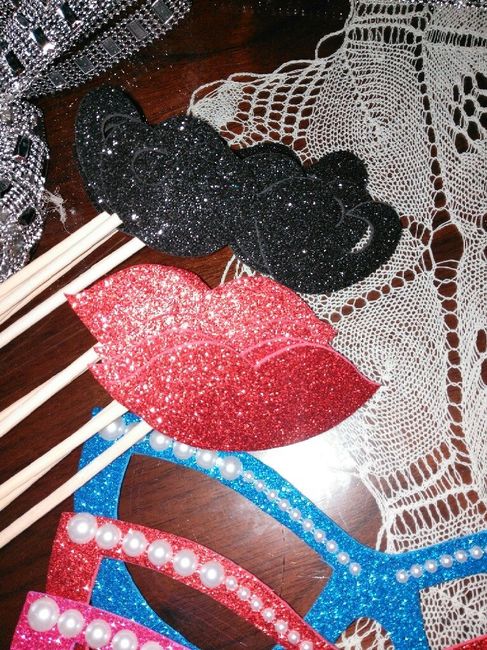 Por fin terminé mis accesorios del photocall ^^ - 5