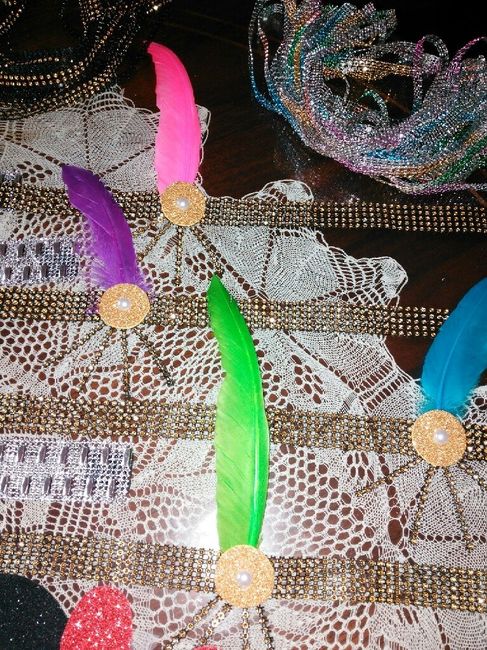 Por fin terminé mis accesorios del photocall ^^ - 7