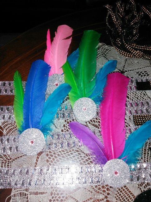 Por fin terminé mis accesorios del photocall ^^ - 8