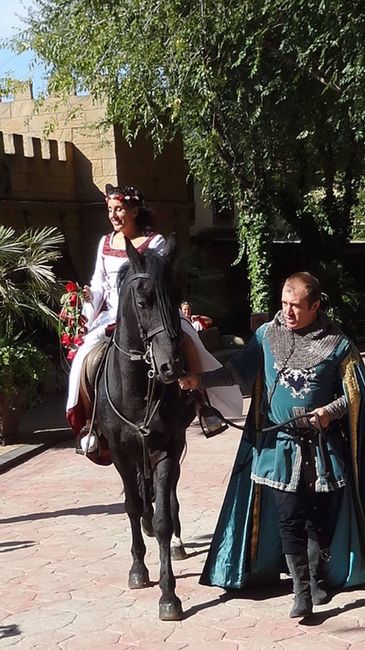 Entrada a caballo