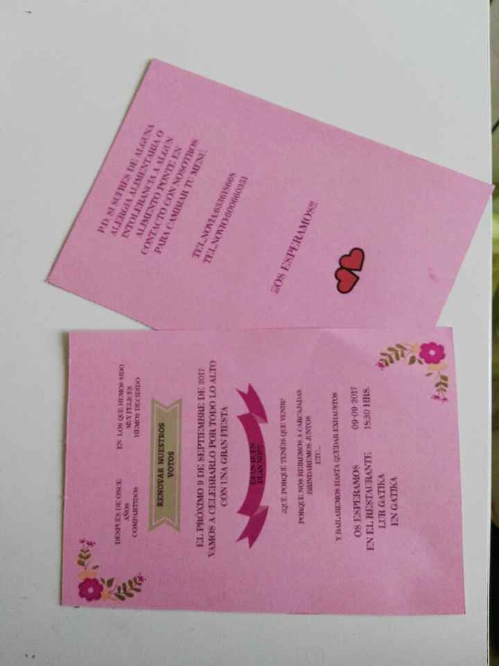 No se como se hacen invitaciones hanmade - 1