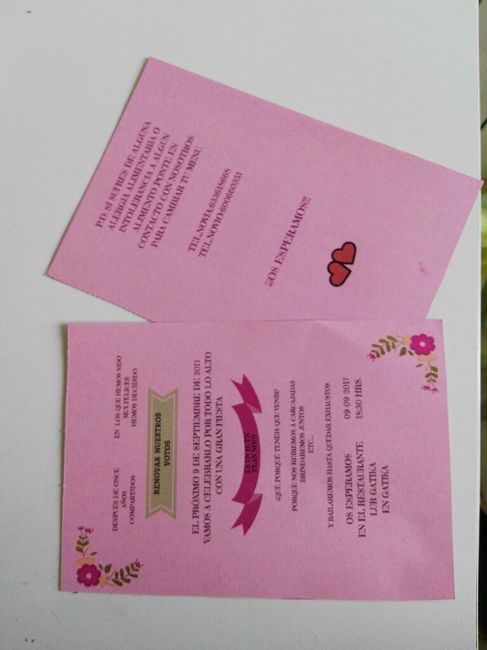 No se como se hacen invitaciones hanmade - 1