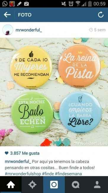 Chapas para el convite - 1