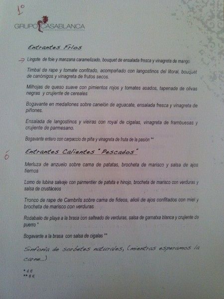 Como haceis los menus? - 2