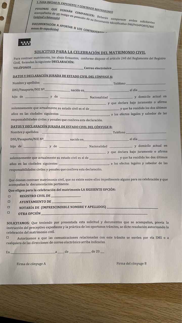 Móstoles- Cita previa apertura expediente - 2