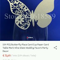 Mariposa para copas - 1