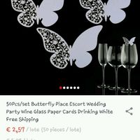Mariposa para copas - 1