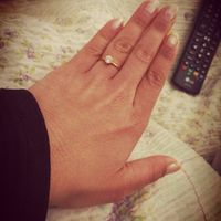 Anillo de compromiso: ¿A o B? - 1
