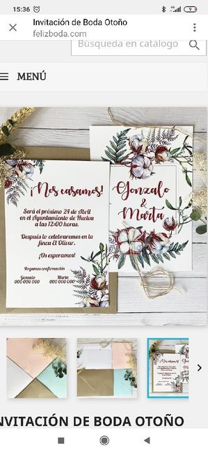 Invitaciones de boda 😱 - 1