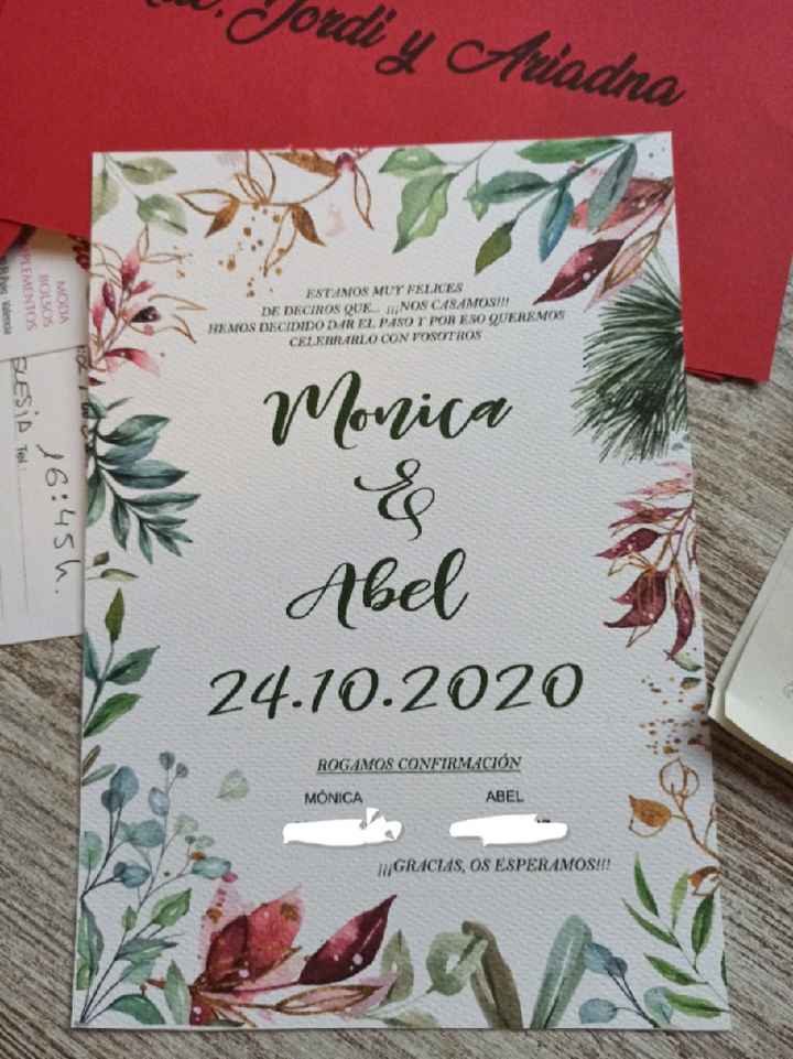 Invitación de boda - 2