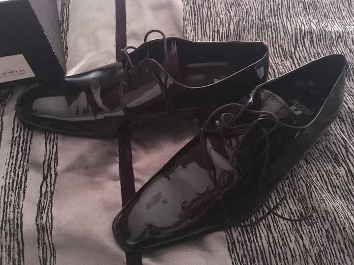 Prueba del novio Ok, zapatos del novio y de mis niñ@s! - 1