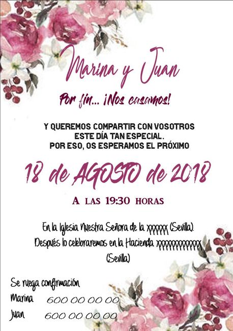 Ayuda con las invitaciones!! - 2