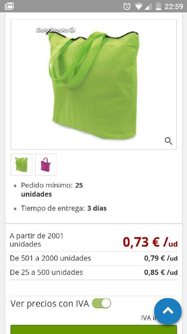  Regalo para las mujeres: bolso de playa - 1