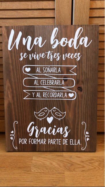Cartel bienvenidos 7