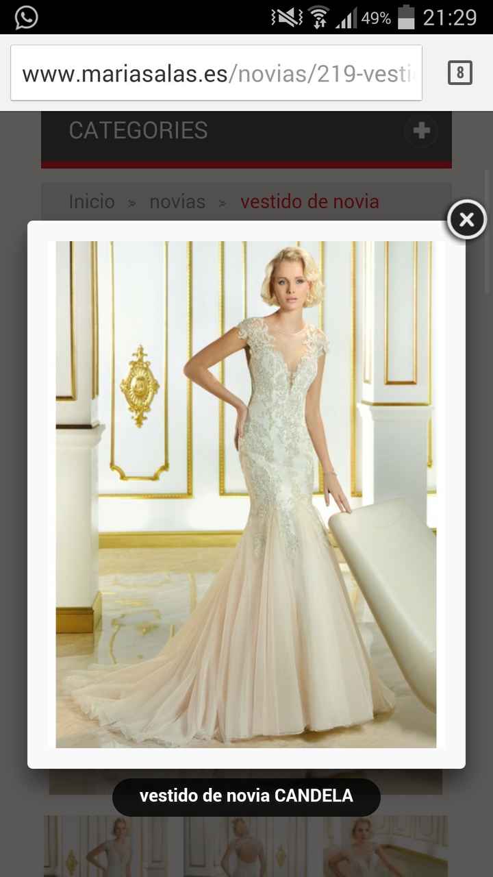 Pon color a tu vestido de novia , ¿blanco o de color? - 1