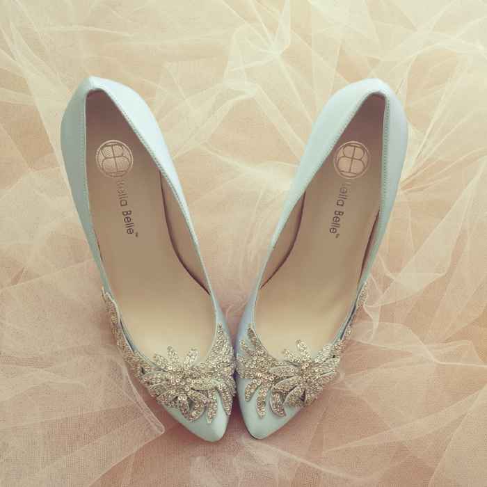 mis zapatos azules!!