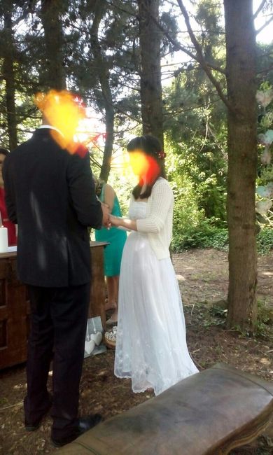 Corona y vestido