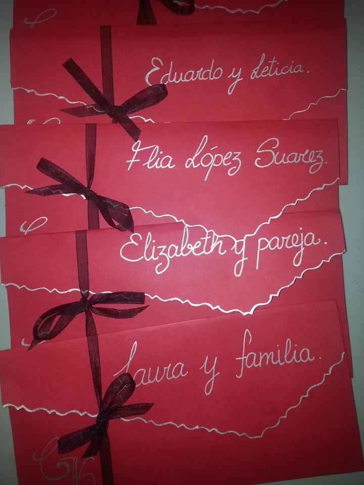 Mis invitaciones - 1