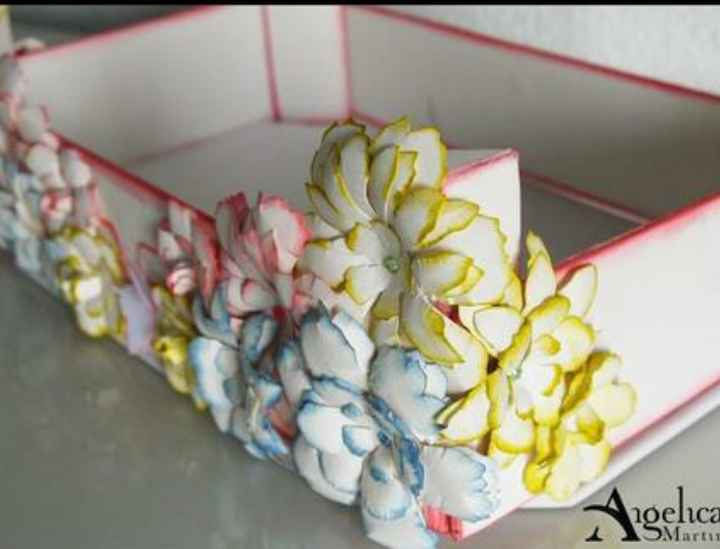 caja de fruta decoradas