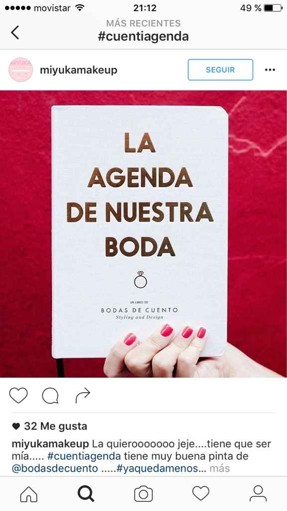 La agenda de los novios - 1