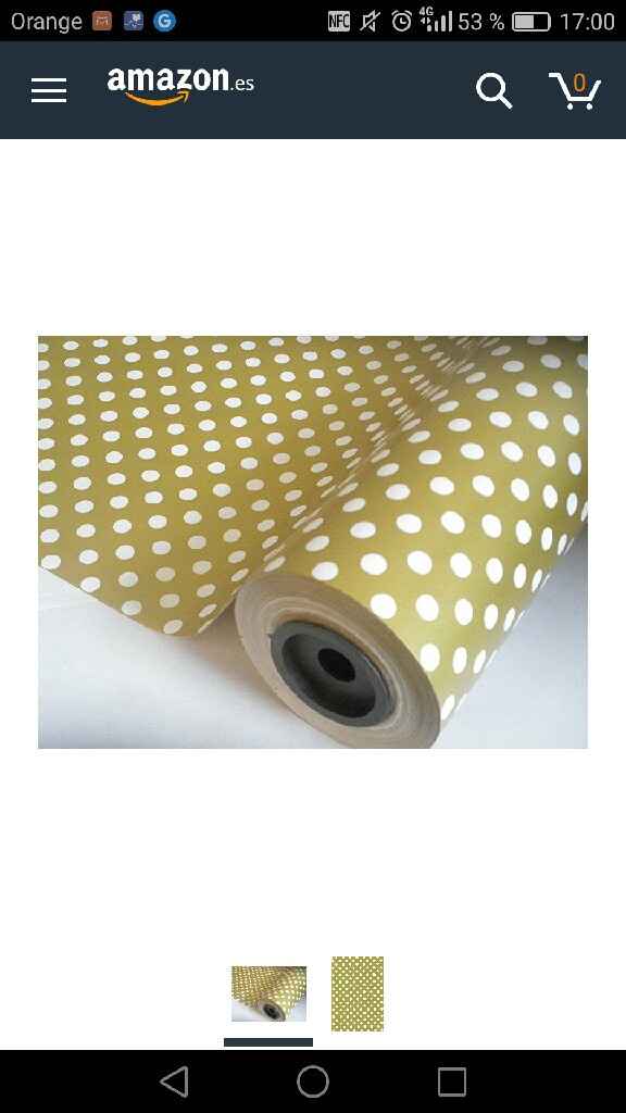 Papel dorado - 1