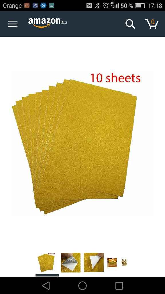 Papel dorado - 2