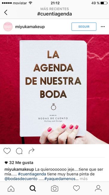 La agenda de los novios - 1