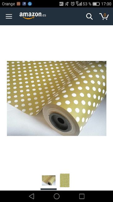 Papel dorado - 1