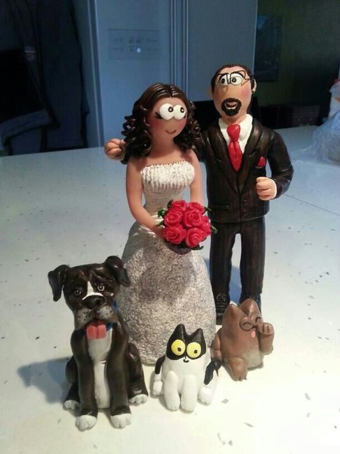 muñecos tarta