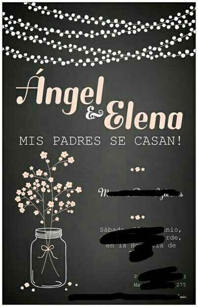 Ya tenemos invitaciones! - 1