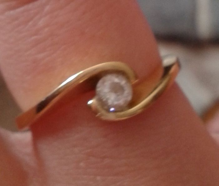 Mi anillo de compromiso!