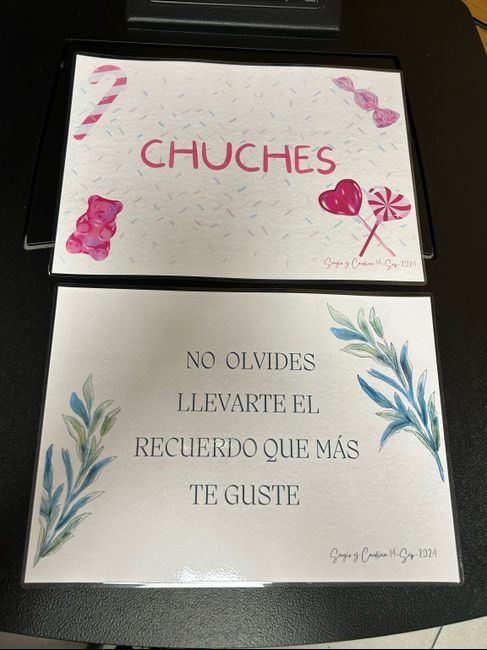 Carteles de la boda 3