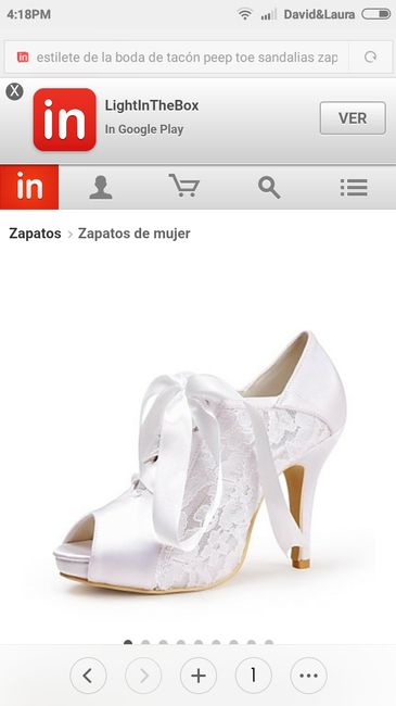 Los zapatos de todas las novias! - 1