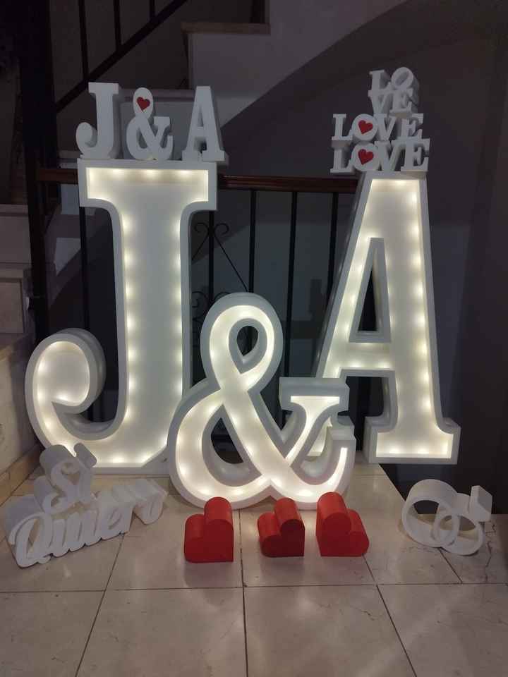 Letras gigantes ♥️ - 1