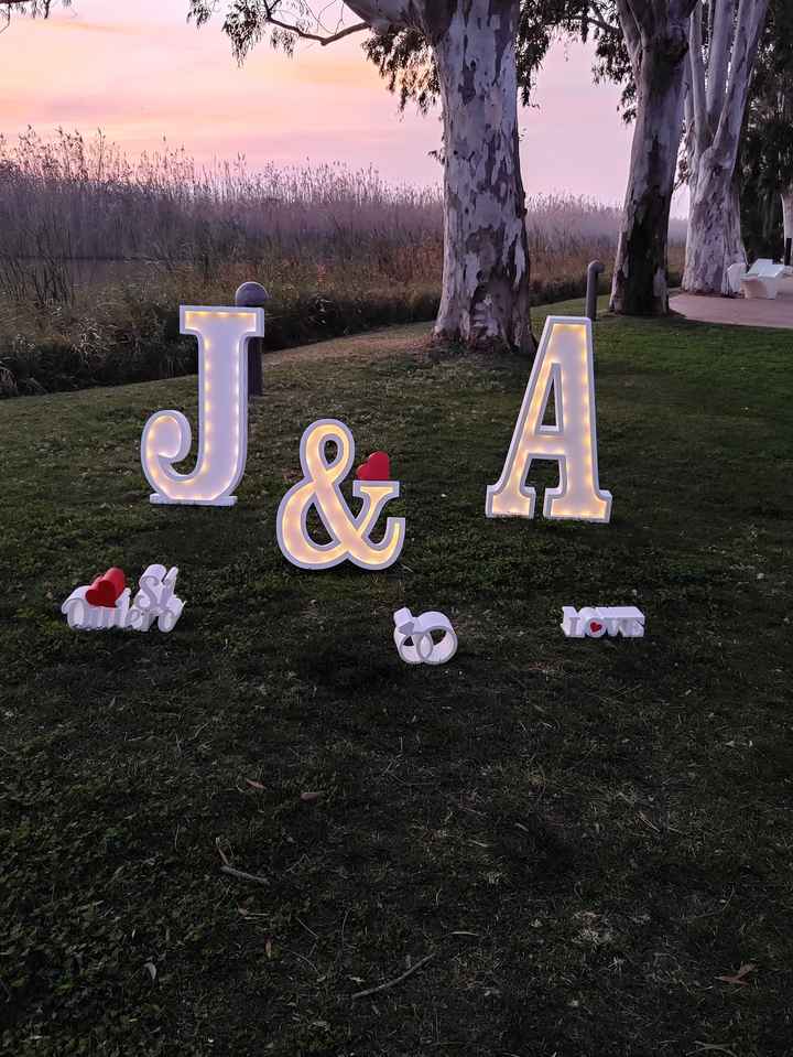 An eventos - letras gigantes - 2