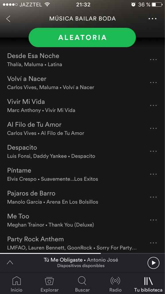 Playlist baile - 1