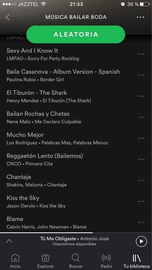 Playlist baile - 2
