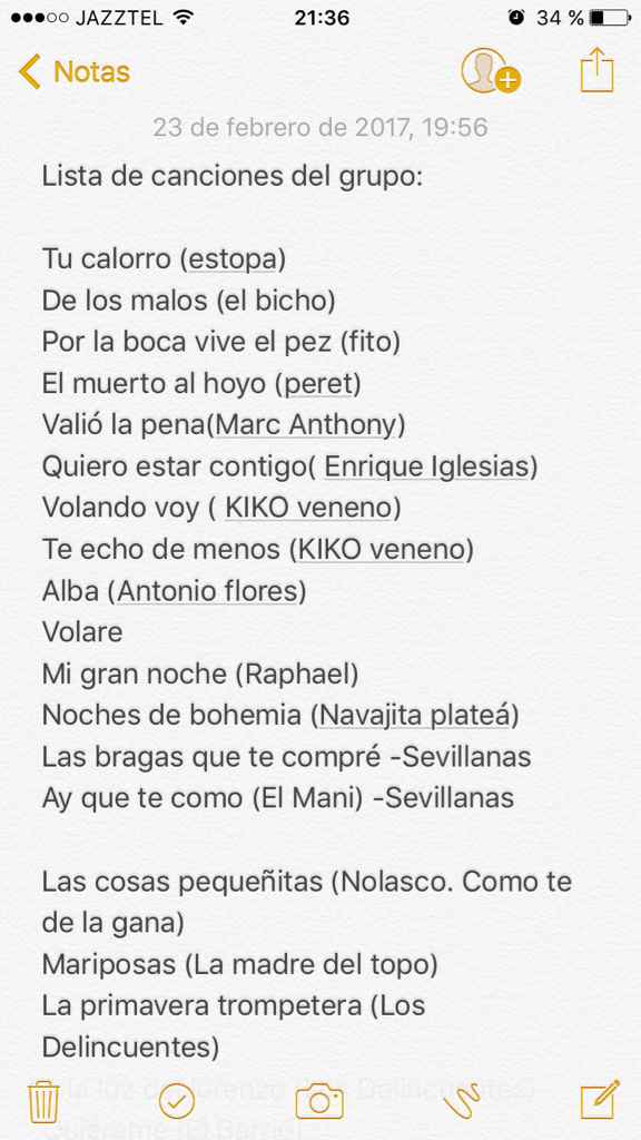 Playlist baile - 1