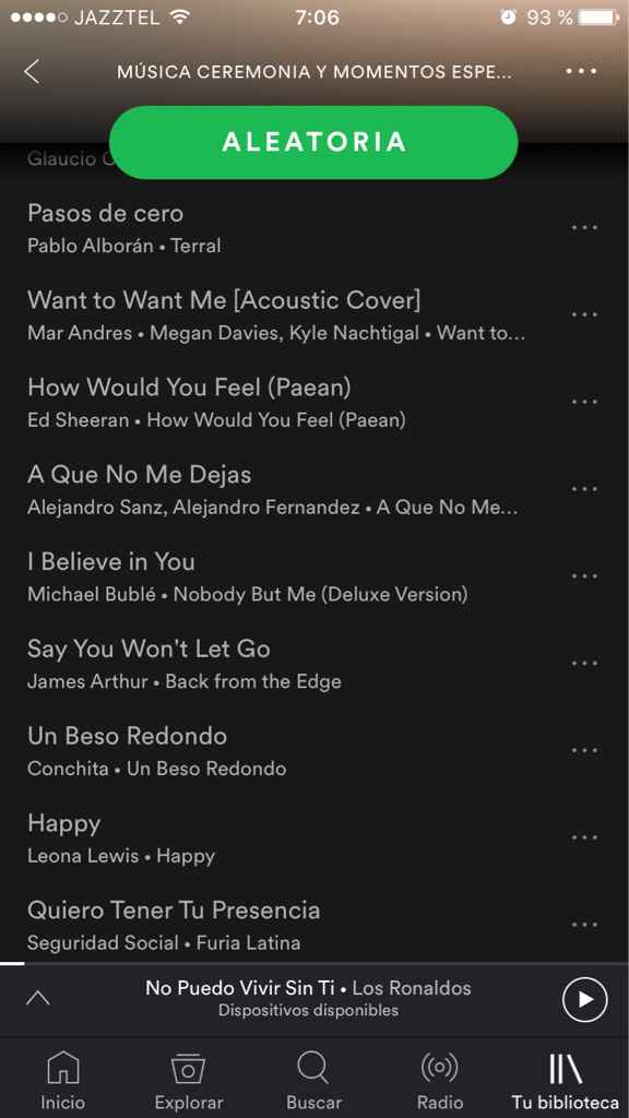 Música ceremonia civil - 2