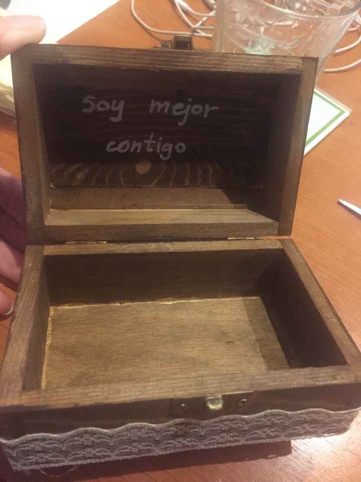 Decoración caja corazón - 3