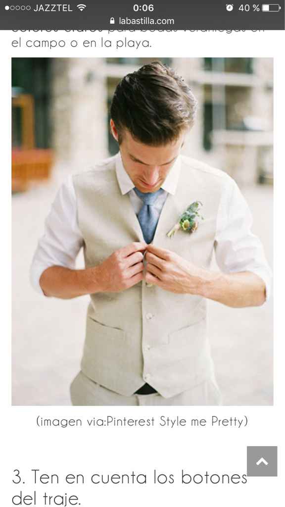 Traje novio - 1