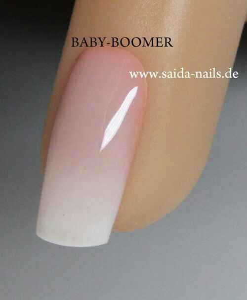  Esmaltado manicura babyboomer - 4