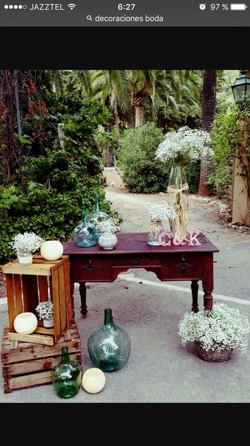 Rincon para la ceremonia en boda civil - 4