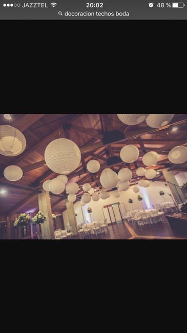 Decoración salón de bodas - 1
